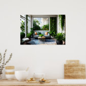 AIアートインテリアホームデコル#1 ポスター (キッチン)