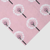 AIアートホワイトダンデオンズピンクティッシュペーパー 薄葉紙 (詳細)