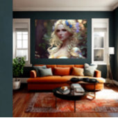 AIアート美しいとファッションモデル ポスター