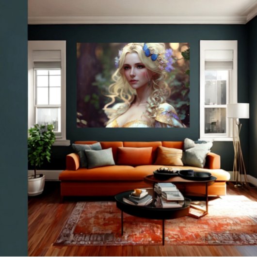 AIアート美しいとファッションモデル ポスター