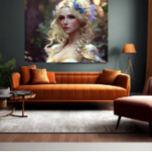 AIアート美しいとファッションモデル ポスター