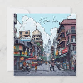 Aiイラストレーション・オブ・コルカタ（インド）