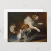 AIウェットドッグ ポストカード (正面/裏面)