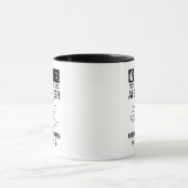 AIエンジニアがコンパイルするにはコーヒーが必要な面白いデザイン マグカップ (中央)