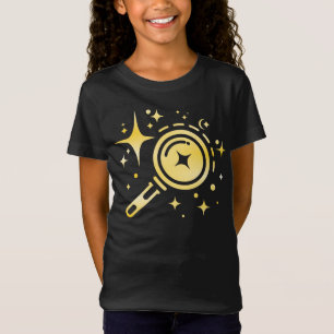 AIエンブレムスパークルスター、デジタル時代のビーコン Tシャツ