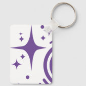 AIエンブレムトゥインクルスター、デジタル時代のビーコン キーホルダー (裏面)