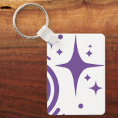 AIエンブレムトゥインクルスター、デジタル時代のビーコン キーホルダー (正面)