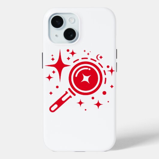 AIエンブレムトゥインクルスター、デジタル時代のビーコン Case-Mate iPhoneケース (裏面)