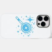 AIエンブレムトゥインクルスター、デジタル時代のビーコン Case-Mate iPhoneケース (裏面 (横))