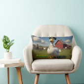 AIキャプテンダックダンサー01装飾用クッション ランバークッション (椅子)