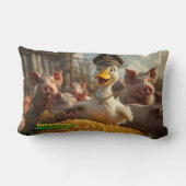 AIキャプテンダックダンサー02装飾用クッション ランバークッション (裏面)