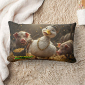 AIキャプテンダックダンサー02装飾用クッション ランバークッション (ブランケット)