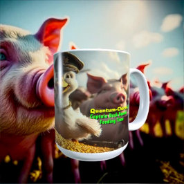 AIキャプテンダック食べ物を与えダンサーのタイムv1.0 コーヒーマグカップ