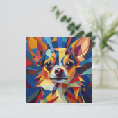 AIキュービズム犬 シーズンカード (スタンド正面)