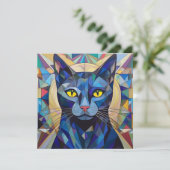 AIキュービズム猫 シーズンカード (スタンド正面)