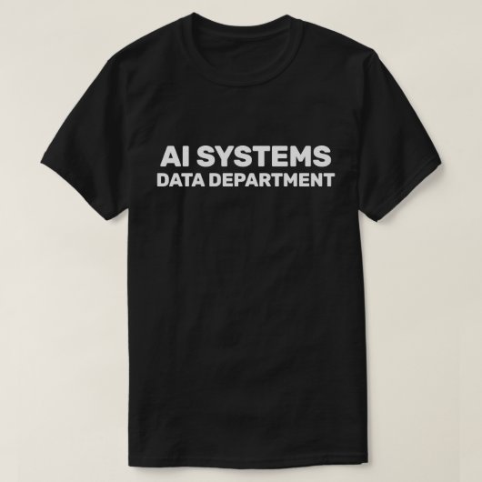 AIシステム™ Tシャツ (デザイン正面)
