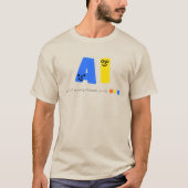AIジョーク | AIユーモア | おもしろい AI Tシャツ (正面)