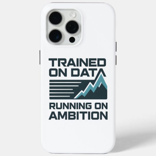 AIスローガンデザイン – データに関するトレーニング Case-Mate iPhoneケース (裏面)