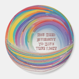 AIダイバーシティとTrue Lightマグネット マグネット