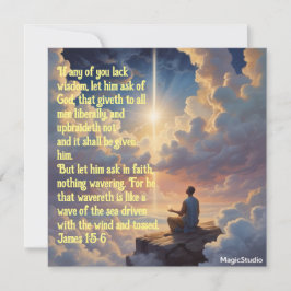 AIダウンロードもし可能なYou不足ウィズダム祈りの言葉カード シーズンカード