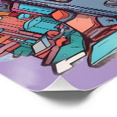 AIダウンロード可能な家庭内暴力ホットラインポスター ポスター (コーナー)