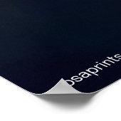 AIデザインファンタジーコーン花ダークウォールアート ポスター (角)