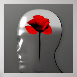 AIデジ忘れタルアートプリント ポスター