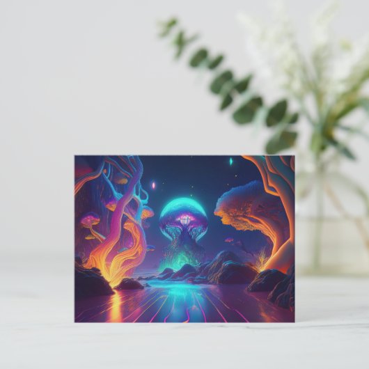 AIネオン ポストカード (スタンド正面)