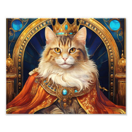 AIファニー猫 フォトプリント           