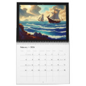 AIファンタジーズ カレンダー (2月 2026)