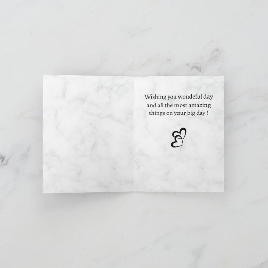 AIフォトカスタムグリーティングカード | メッサパーソナライズされた サンキューカード (内部)