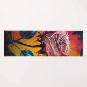 AIフラワー ヨガマット (正面(横))