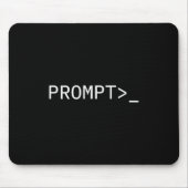 AIプロンプトエンジニアとハッカーのためのプロンプトコーダーギフト & Hac マウスパッド (正面)