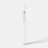 AIポジティブ テキストアート iPhone 15ケース (左側面)