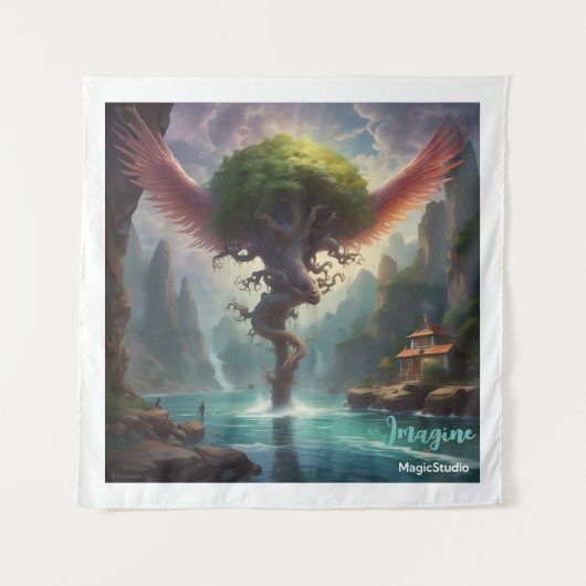 AIマジカルワールドタ想像ペストリー タペストリー (正面)