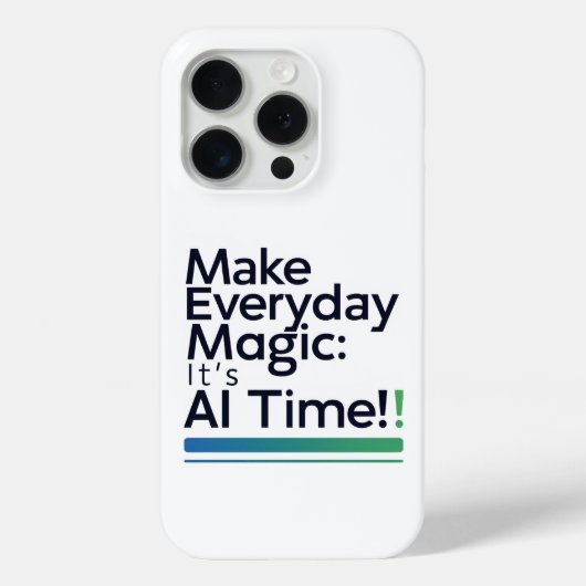 AIマジックデイリーケース - 普通の瞬間を変える Case-Mate iPhoneケース (裏面)