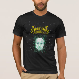 AIメンインスパイアズTシャツデザイン |未来的な愛 Tシャツ