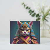 AIヤーンキャット ポストカード (スタンド正面)