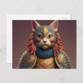 AIヤーンキャット ポストカード (正面/裏面)