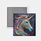 AIユニコーン マグネット (正面/裏面)