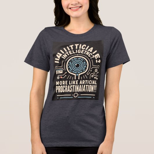 AI先送り トライブレンドＴシャツ (正面)