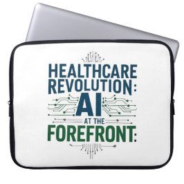 AI医療革命スリーブ – Healthcare Frontier ラップトップスリーブ