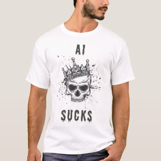 AI吸のT型 Tシャツ