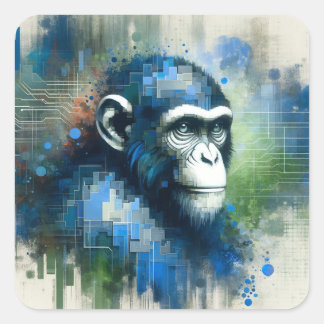 AI基本カスタムステッカー スクエアシール