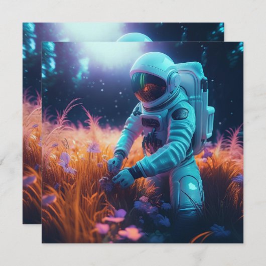 AI宇宙飛行士 シーズンカード (正面/裏面)