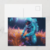 AI宇宙飛行士 ポストカード (正面/裏面)