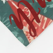 AI平和ラブジョイ暖かいクリスマスツリー毛布 フリースブランケット (角)