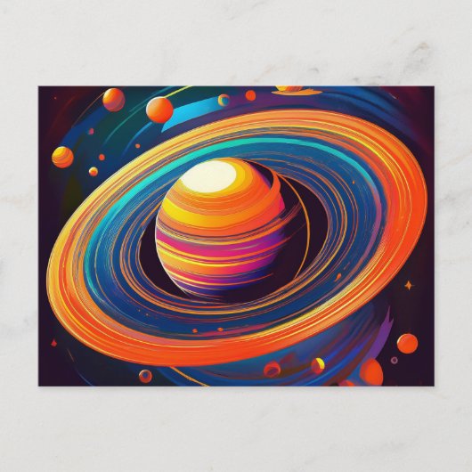 AI惑星 ポストカード (正面)