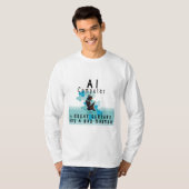 AI技術の未来を再定義 Tシャツ (正面フル)