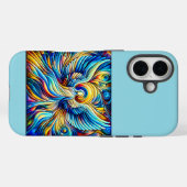 AI抽象イリュージョニズム天使表現主義効果 Case-Mate iPhoneケース (裏面 (横))